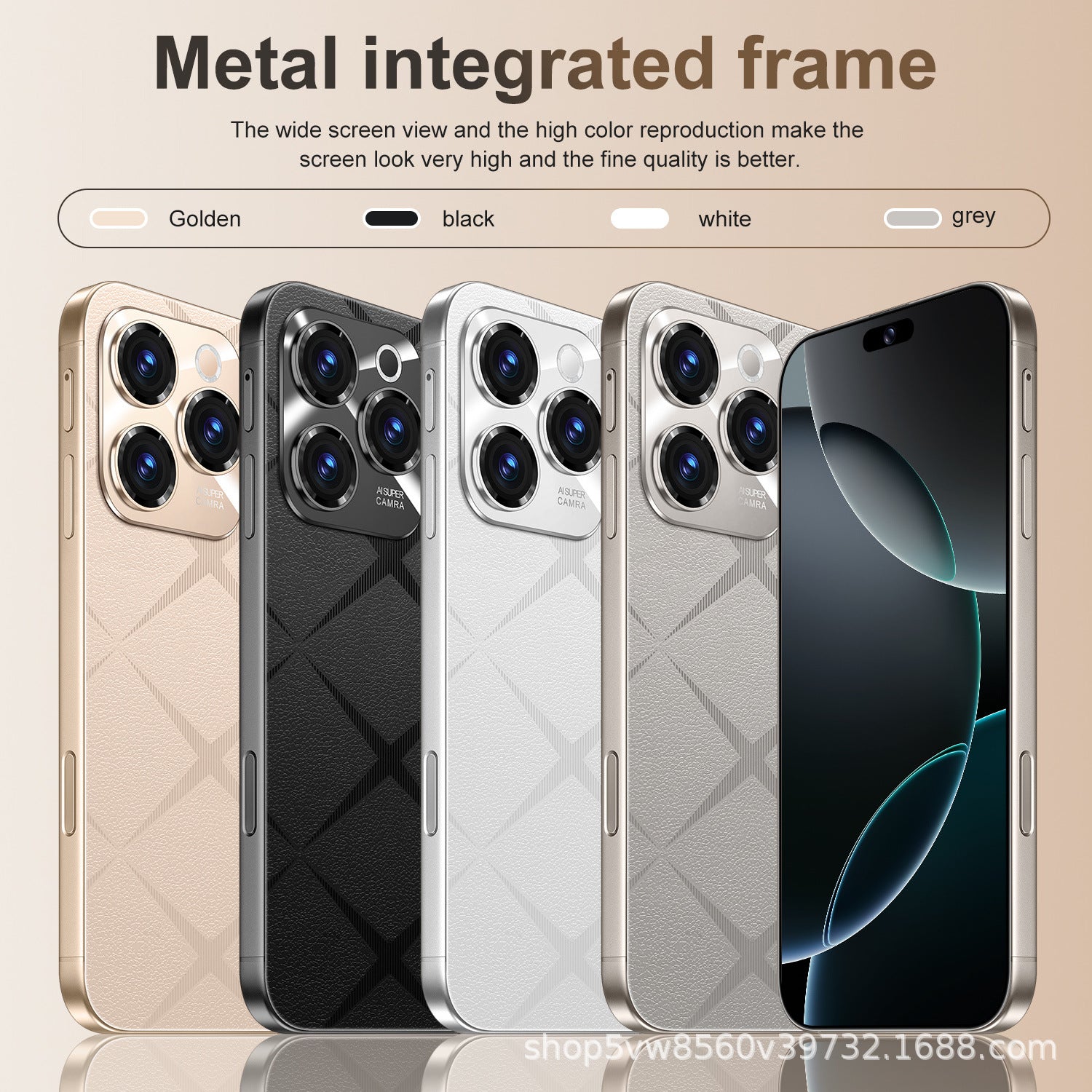 Hot Sale A16ProMax Android Intelligence5G Mobile Phone16+1T Factory Direct Sales Mobile Phones