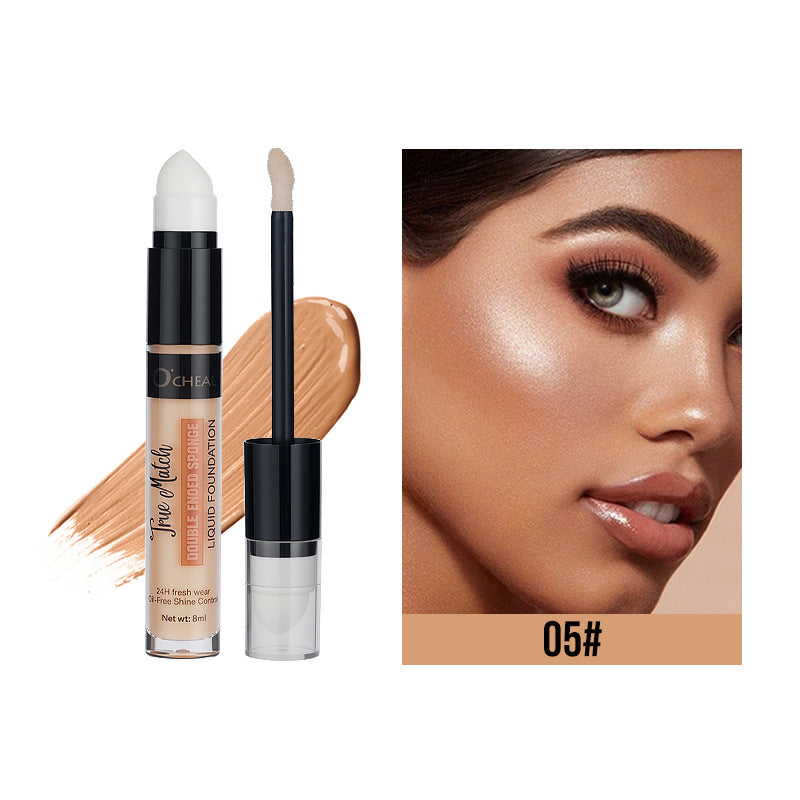 AliExpress Ouqianya Dual-Head Concealer Pen Even Skin Tone Spot Application Cover Spots Acne Marks Wholesale