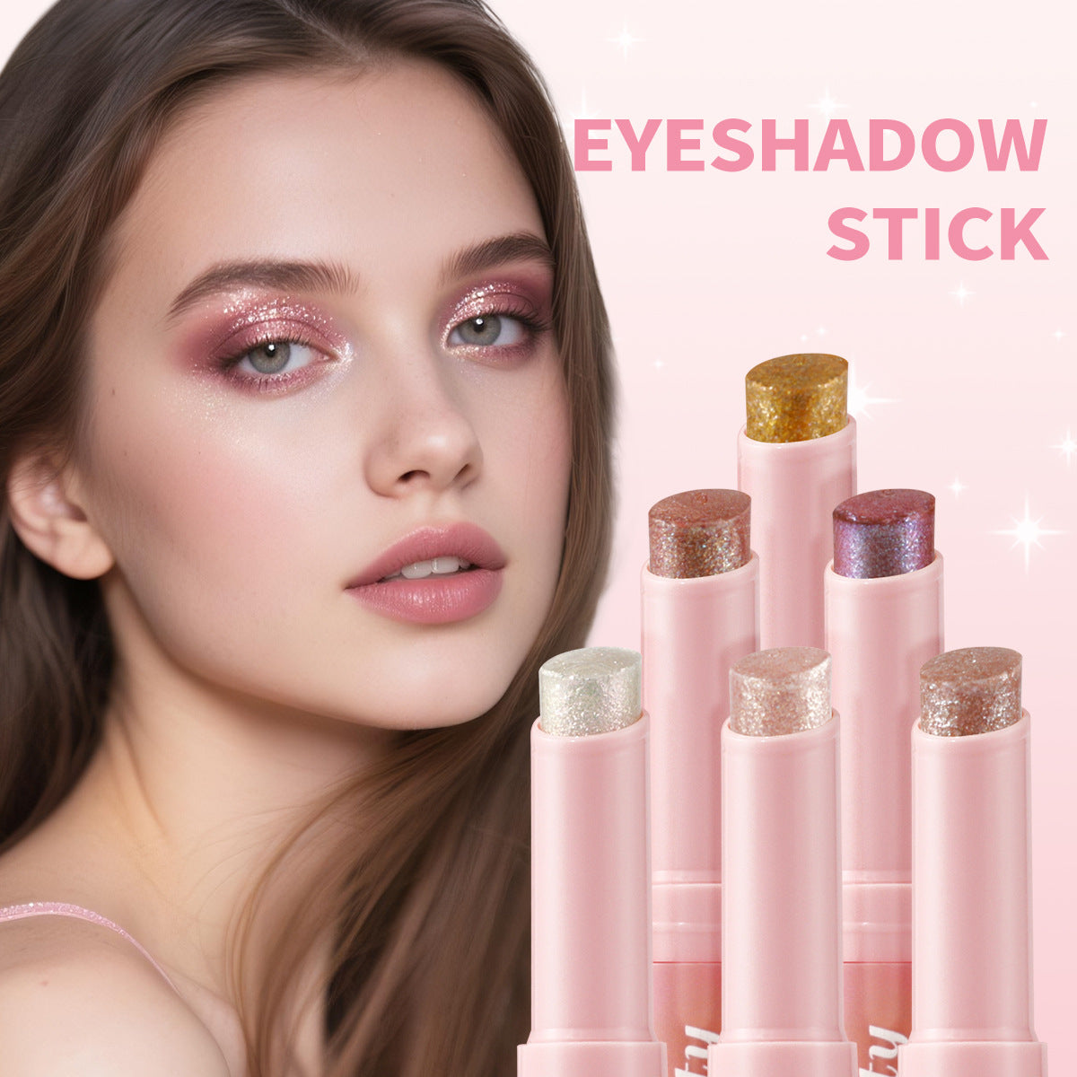 tk Jelly Highlight Eyeshadow Stick3g Contour Highlight Stick Pearlescent Shimmer6Color Packaging Beauty Makeup