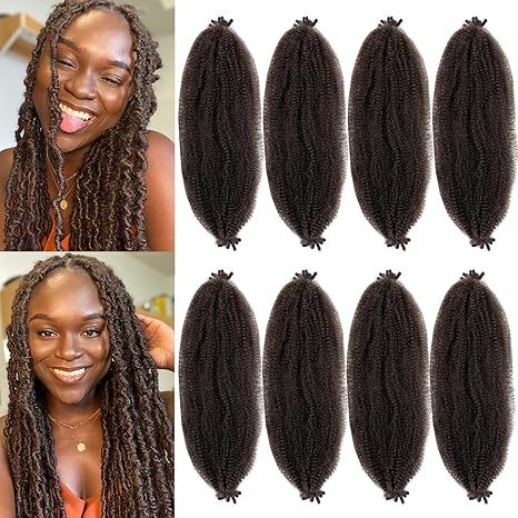 Factory In-Stock African Hand-Torn Caterpillar Wig Synthetic Long Curly Hair Marley Braid Fluffy Short Curly