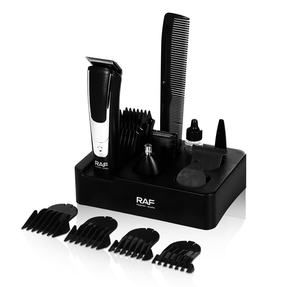 RAF European Standard Razor Men's daily necessities set rechargeable hair clipper razor usb R.4202