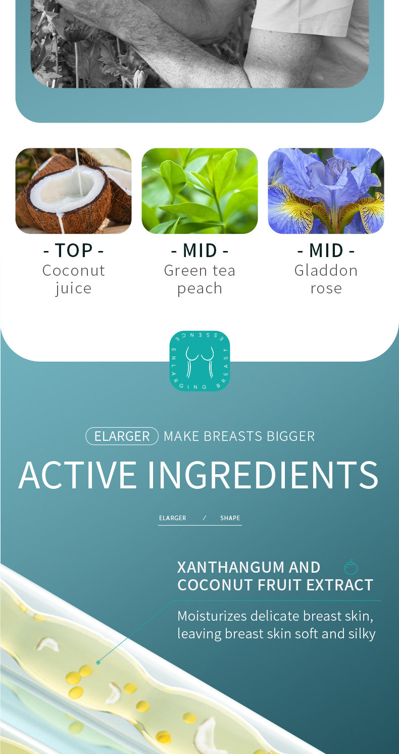 Beauty Lotion30ml SADOER Coconut Extract Fengyun Massage Breast Care  Wholesale