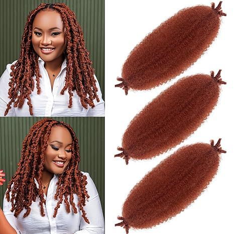 Factory In-Stock African Hand-Torn Caterpillar Wig Synthetic Long Curly Hair Marley Braid Fluffy Short Curly
