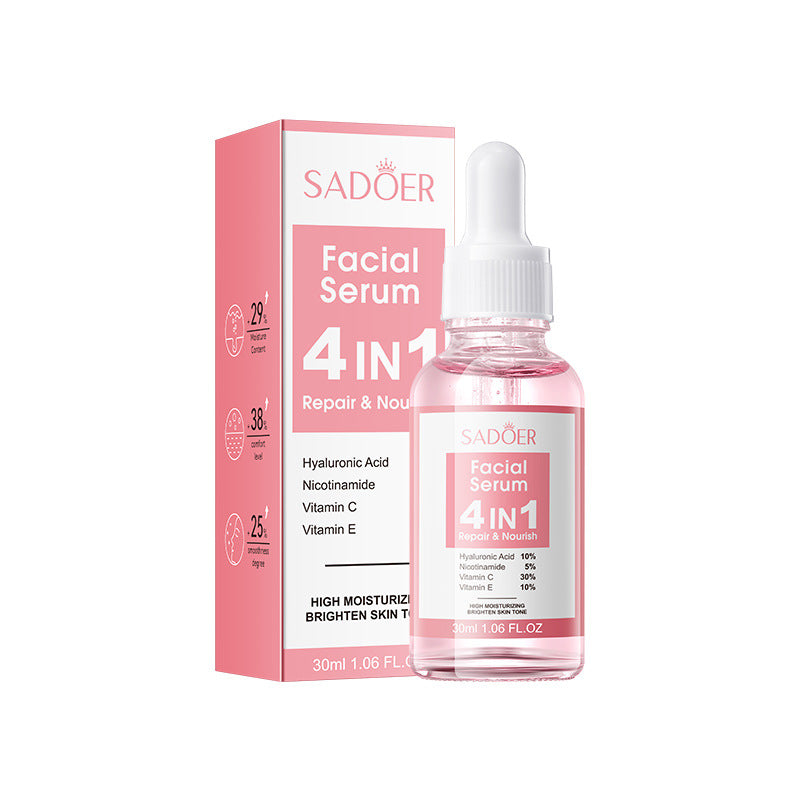 Four-in-One Skincare Series SADOER Moisturizing, nourishing, and rejuvenating face cream essence liquid  wholesale