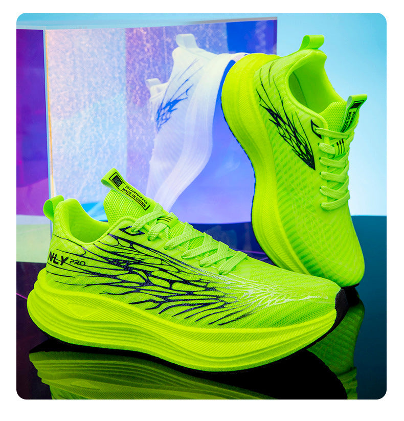 2025Summer New Men's Shoes Trendy Hot-Selling Breathable Sports Casual Comfortable Cushioned Popcorn Couple Versatile Shoes