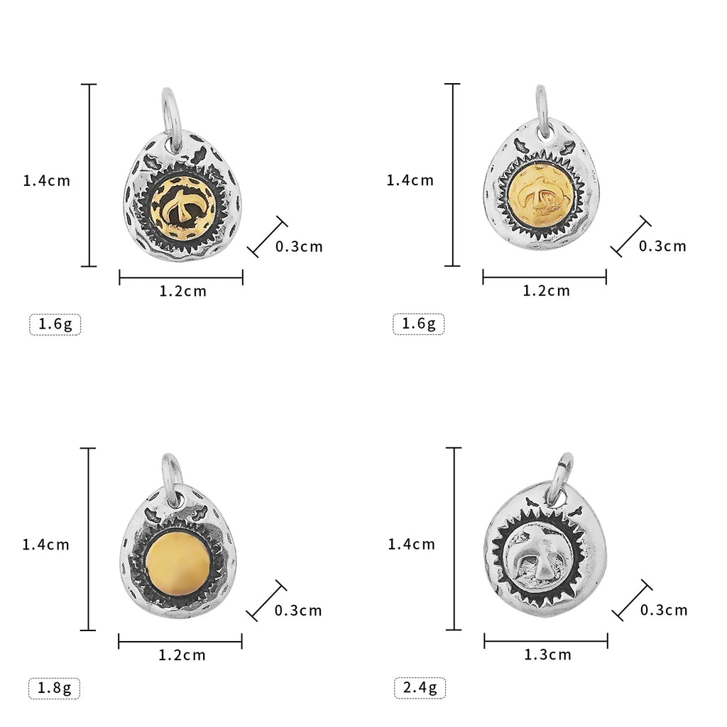 New Stainless Steel Necklace Accessories Japanese Takahashi Goro Cross Wheel Disc Chain Titanium Steel Eagle Hook Taijiao Chain