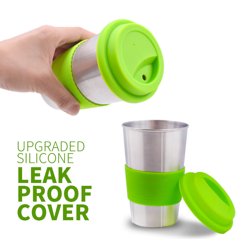 Wholesale Camping Tableware Set11pcs Outdoor camping barbecue travel supplies stainless steel bowls chopsticks plates cups