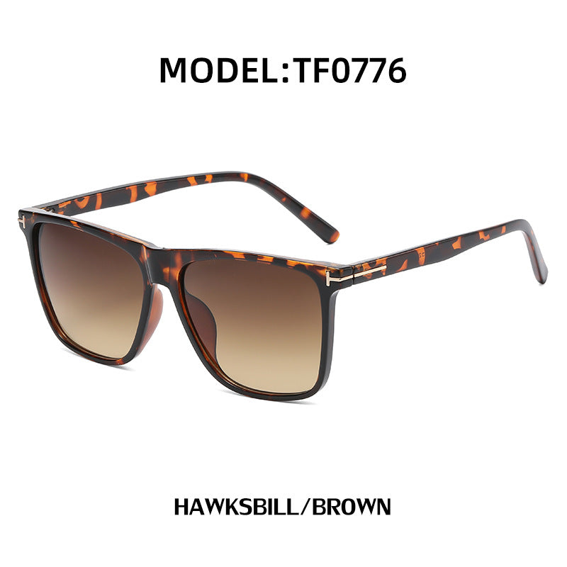 2025New style square frame sunglasses for women with a high-end feel ins Fashionable Men's Sunglasses with UV Protection sunglasses