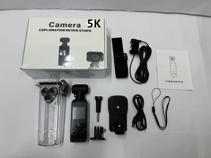 New4K Sports Digital Camera270Degree Rotating Lens Action Camera High Definition Handheld Camera
