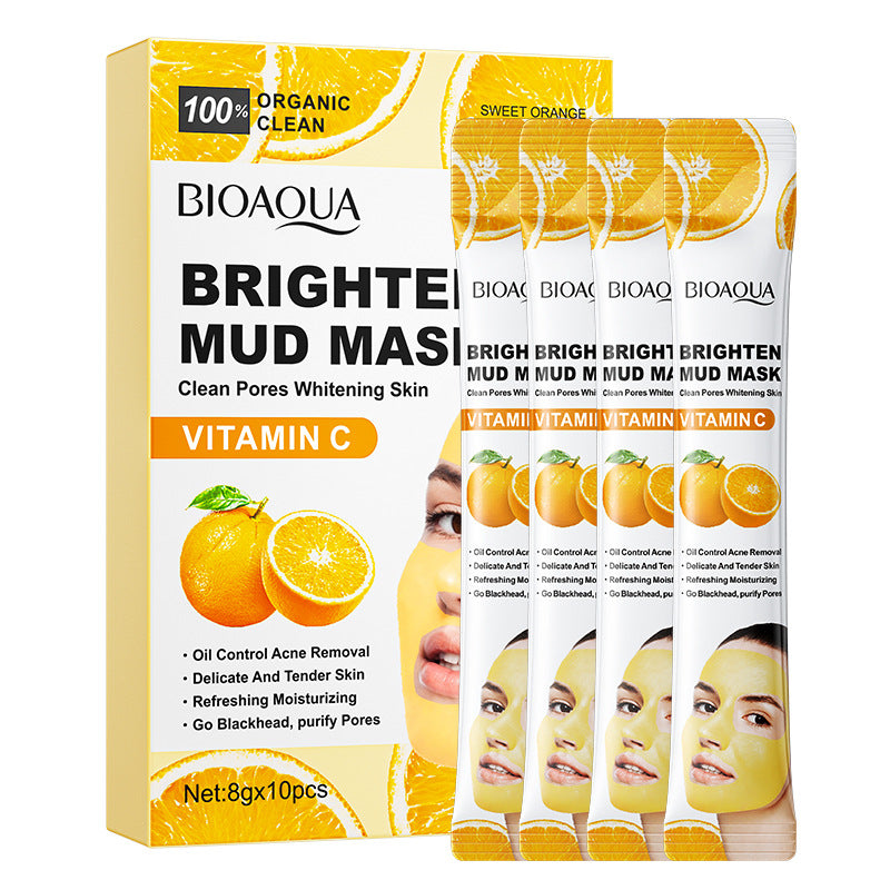 Cleansing Mask BIOAOUA Cucumber Pore Cleansing Smear-On Portable Mud Mask   Wholesale