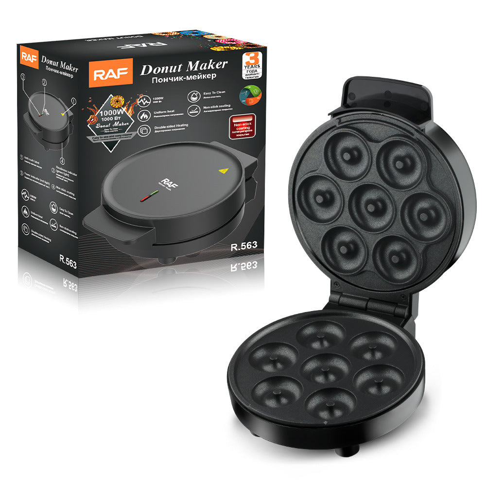 RAF European Standard Household Donut Breakfast Machine Internet Celebrity Mini Cake Machine Light Food Cake Machine Mini Round Cake