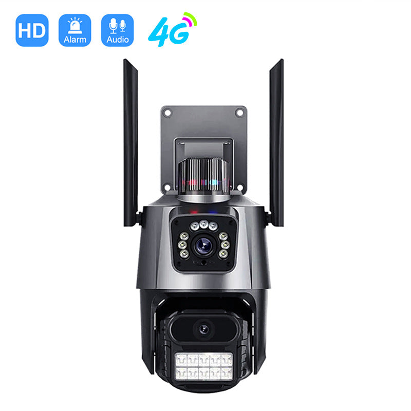 Surveillance Camera Dome Dual Screen Home Connection APP Binocular dual-lens outdoor HD wireless camera