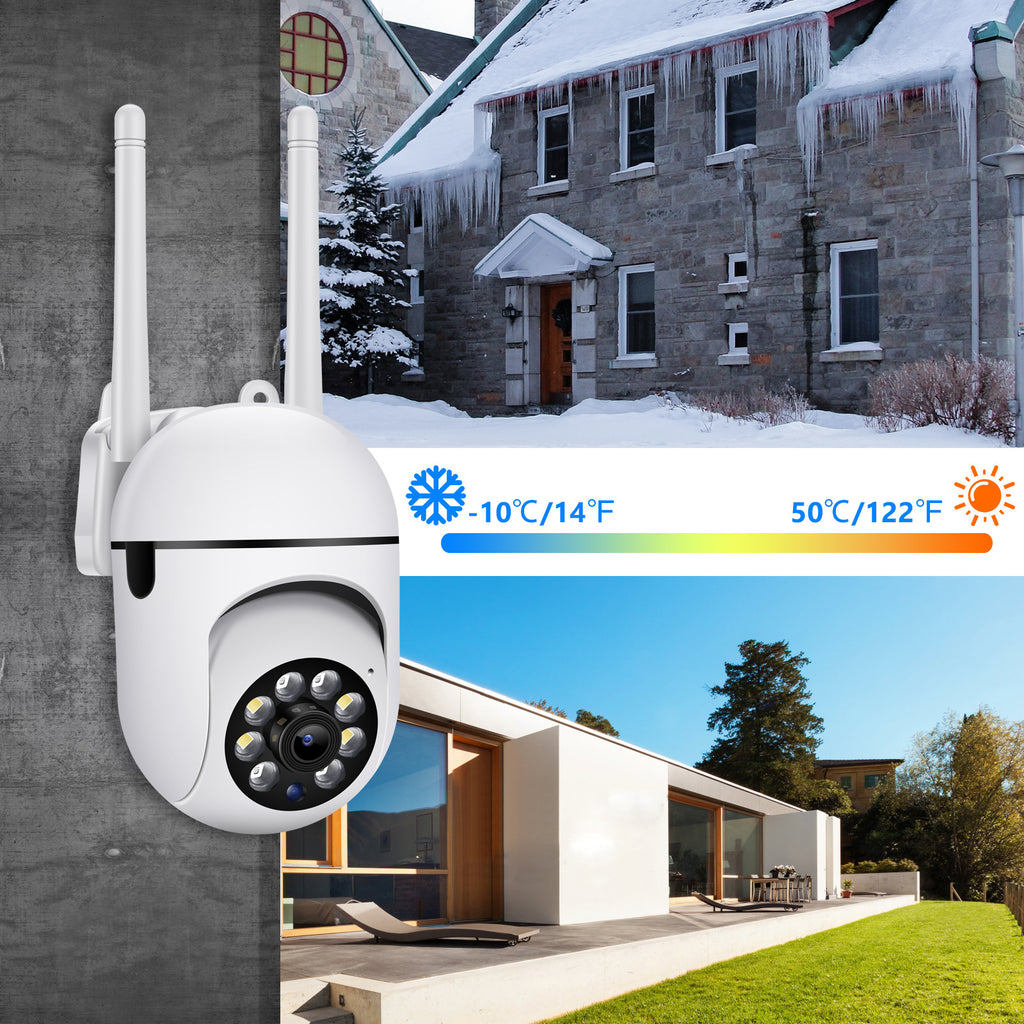 Minions Surveillance Dome Camera Factory direct sales dual antenna mount wireless camera for indoor home use WiFi Ball Machine
