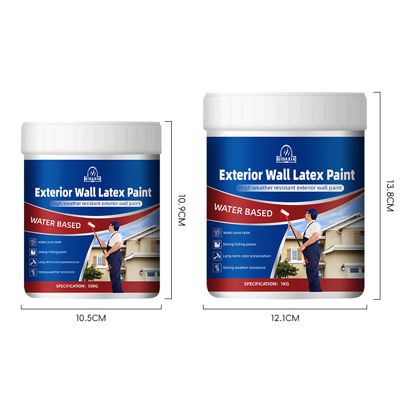 Qixia Exterior Wall Latex Paint Wall Renovation Special Repair Exterior Wall Paint Color Change Coating Wall Paint Exterior Wall Coating