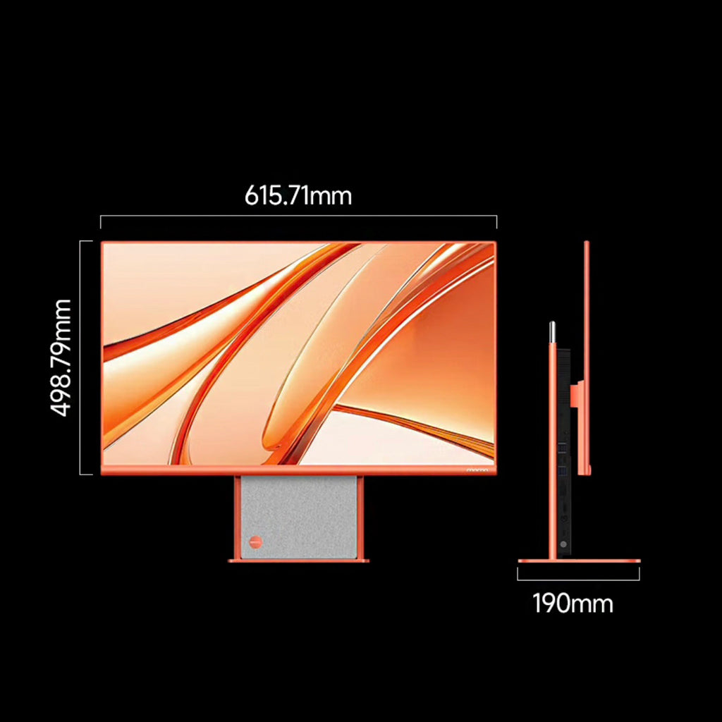 27Inch Computer All-in-One Computer Ultra-Thin Home Business Office Online Class Game Design Desktop12Octa-Core Processor