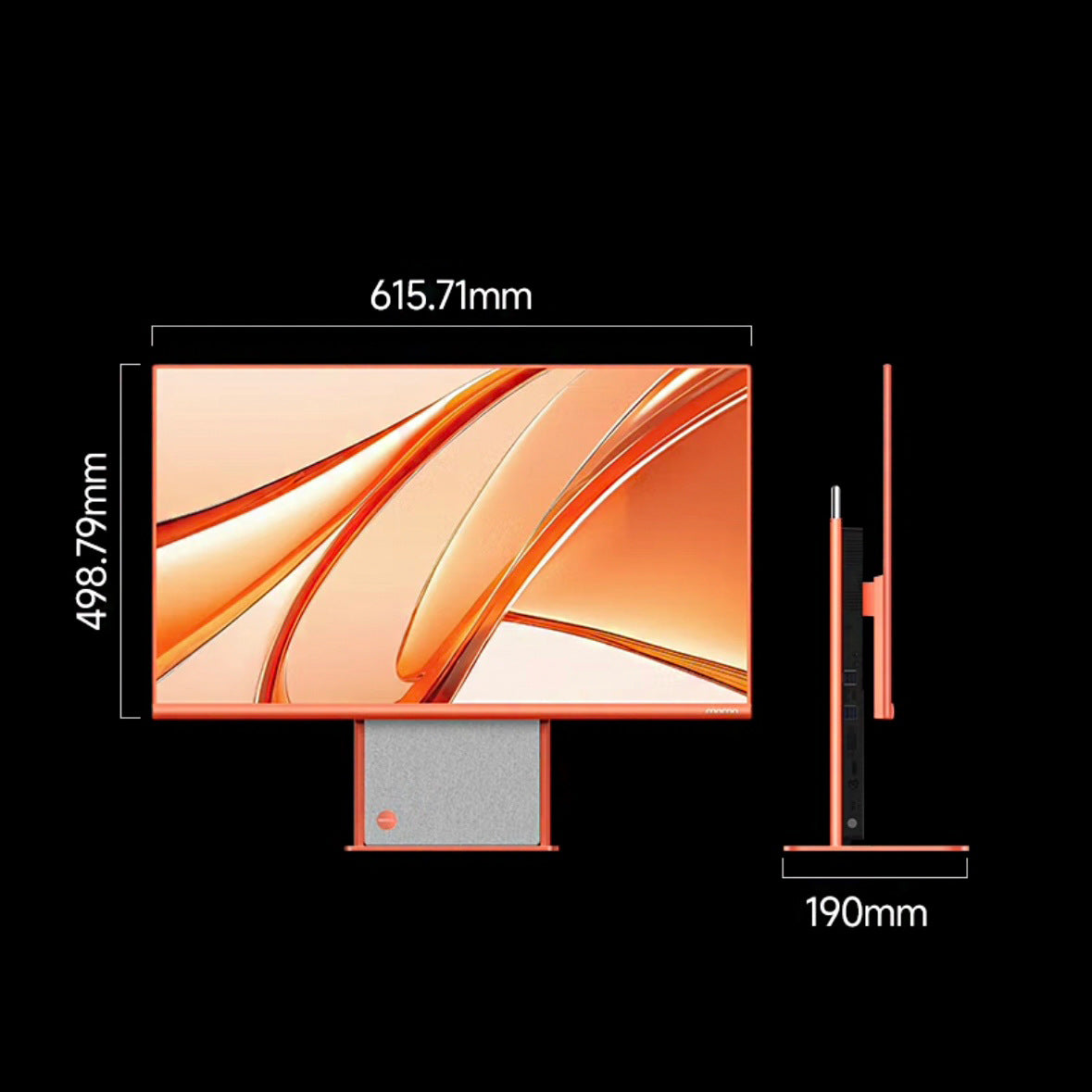 27Inch Computer All-in-One Computer Ultra-Thin Home Business Office Online Class Game Design Desktop12Octa-Core Processor
