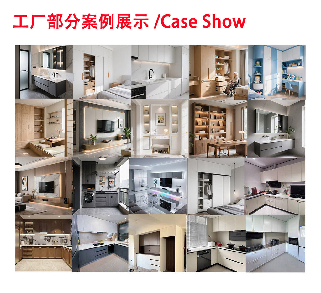 Custom Whole House Panel Bed Tatami Corner Desk Writing Desk Integrated Cabinet Storage Wardrobe Transformation