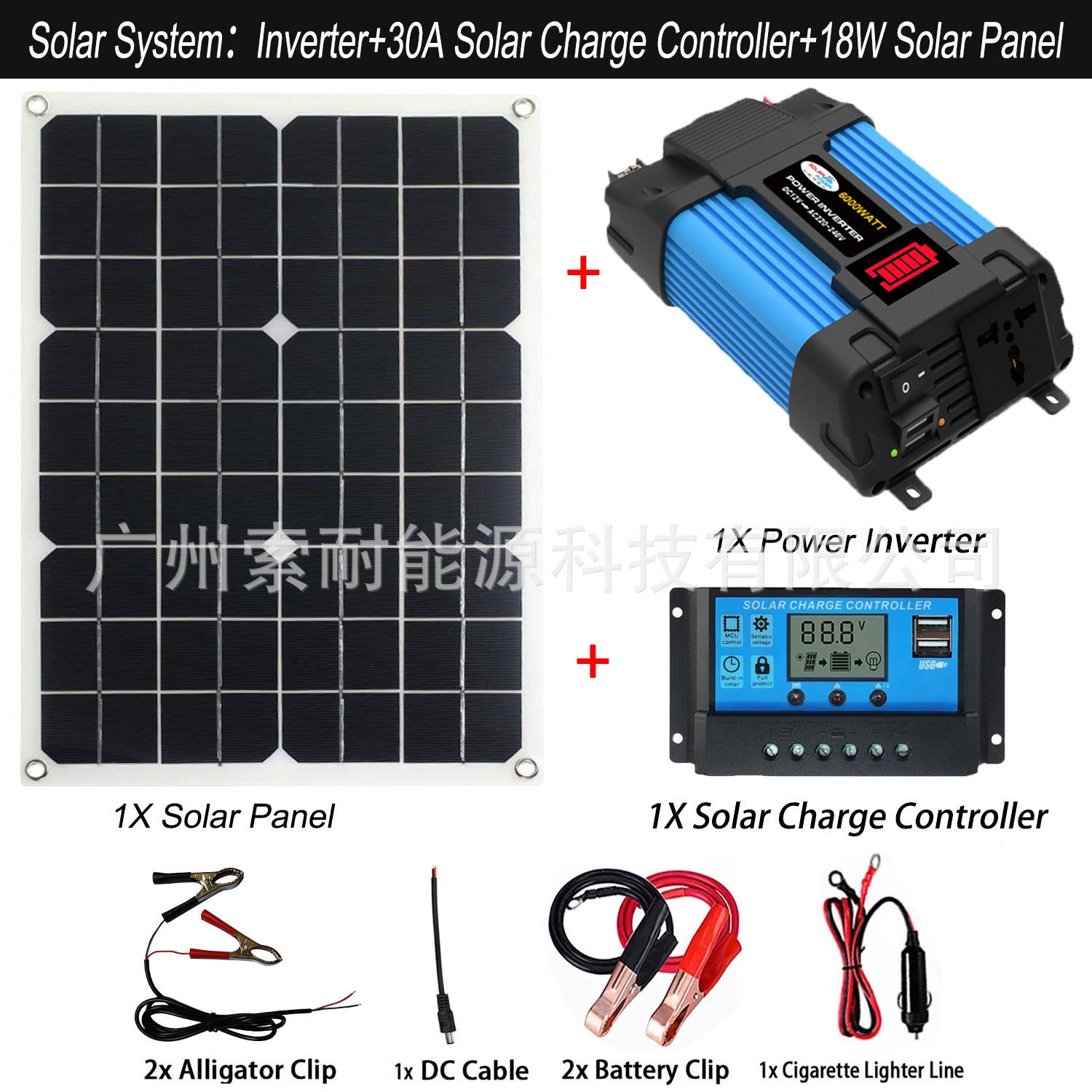 Automobile and Motorcycle Parts Car Converter Inverter300W/500W 12V Turn110V/220V Car Inverter Power Supply