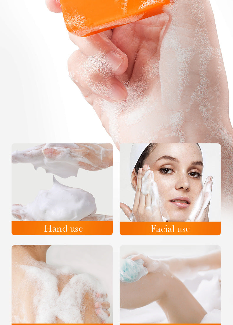 Kojic Acid Whitening Soap100g SADOER Clean Bathing Facial Soap Handmade Soap  Wholesale