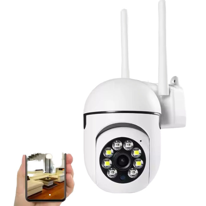 Minions Surveillance Dome Camera Factory direct sales dual antenna mount wireless camera for indoor home use WiFi Ball Machine