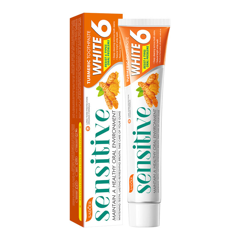 Plant Fruit Probiotic Toothpaste SADOER Oral Whitening Teeth Gum Care Toothpaste  Wholesale