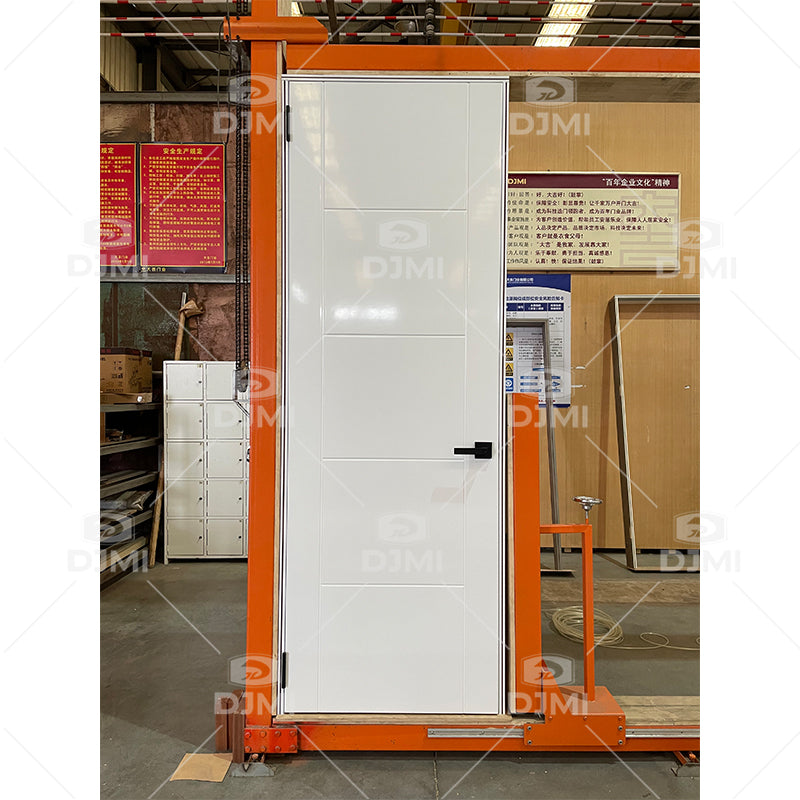 Foshan Factory Wholesale Customization Surface Paint Composite Wooden Door Home Interior Wood Door for House
