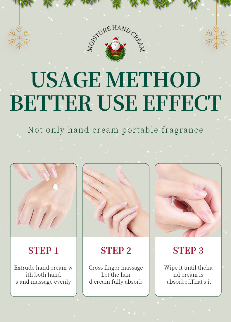 Christmas Hand Cream ZOZU Moisturizing, Refreshing, and Nourishing Hand Cream Gift Set for  Wholesale