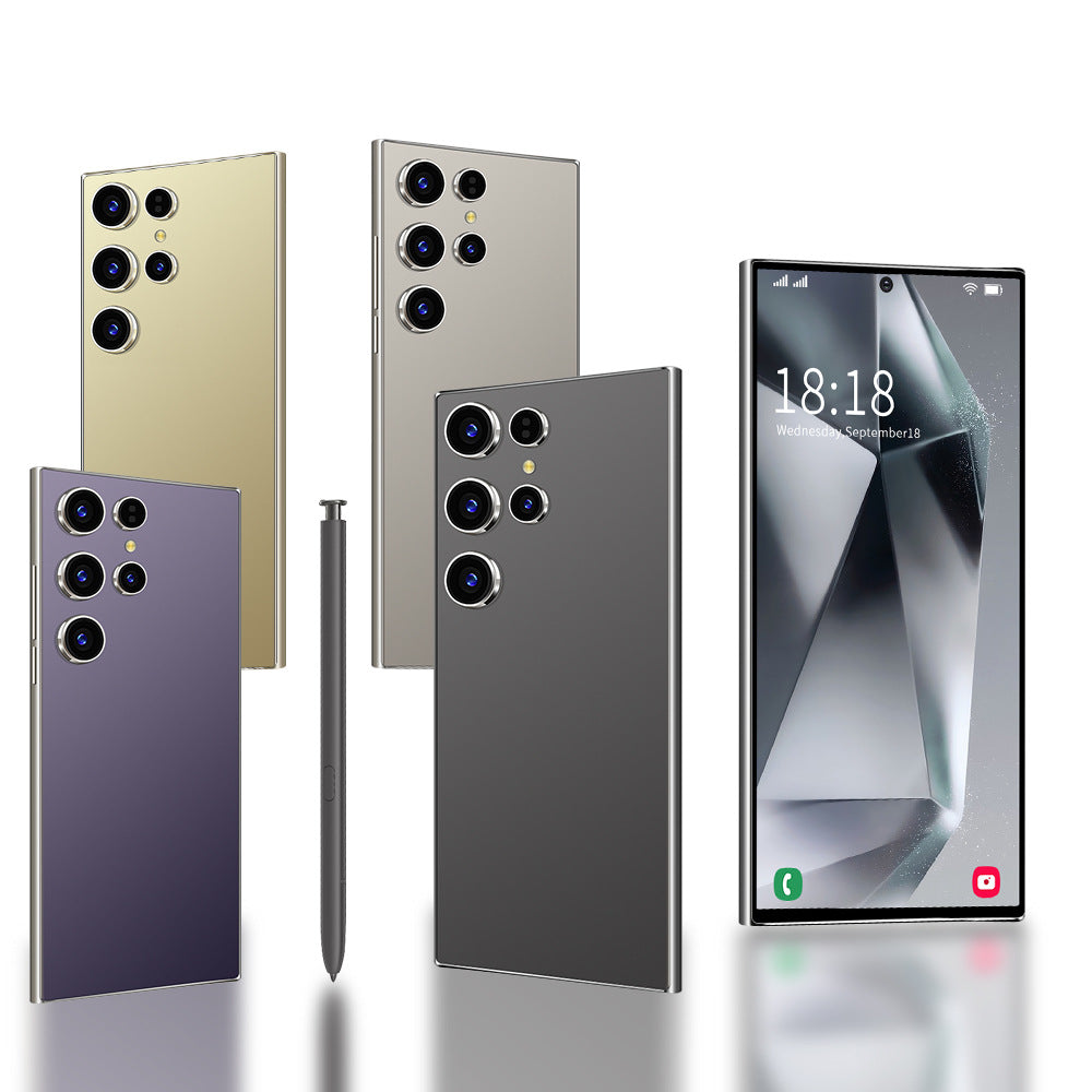 S24Ultra Smartphone7.3Built-in Screen Pen16+1T Android Phone Source Manufacturer(Popular)
