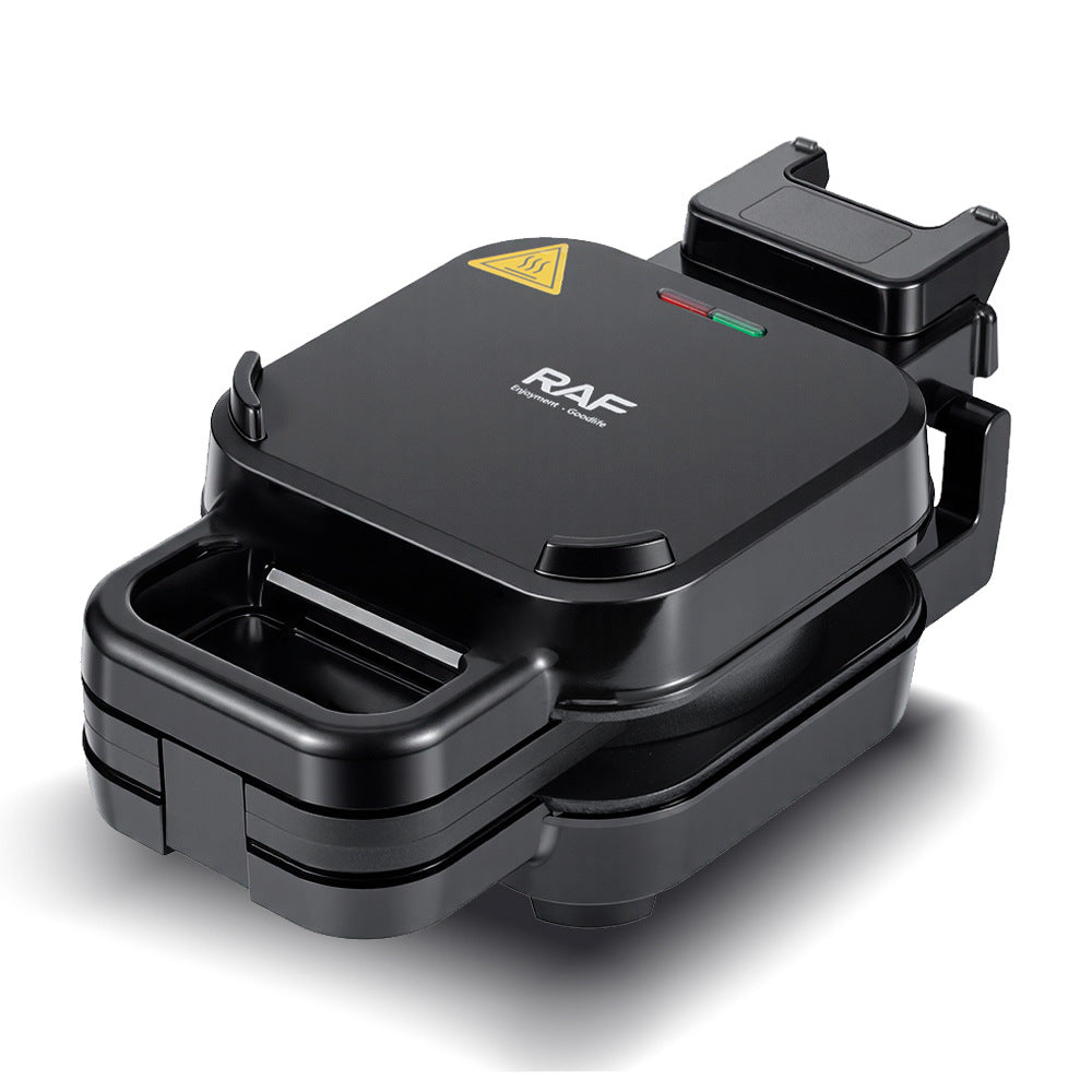 RAF European Standard Sandwich Maker Panini Maker Anti-Stick Waffle Maker Muffin Maker Baking Machine2503