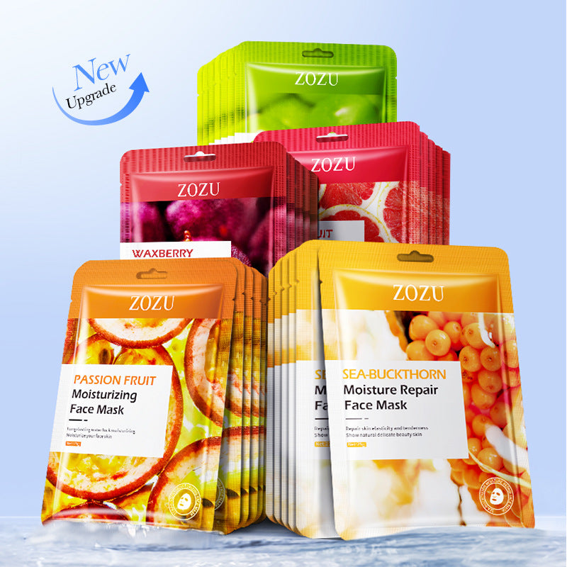 Fruit Mask25g ZOZU Bayberry Hydrating Sea Buckthorn Fruit Moisturizing Green Grape Skin Rejuvenation Cross-Border Wholesale