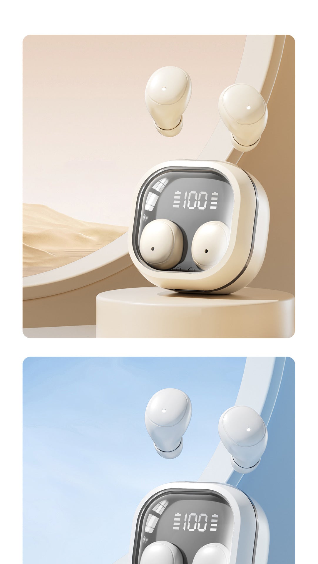New M125In-Ear Sleep Bluetooth Headset Mini Compact Comfortable Ear-Fitting High-Quality Wireless Bluetooth Headset