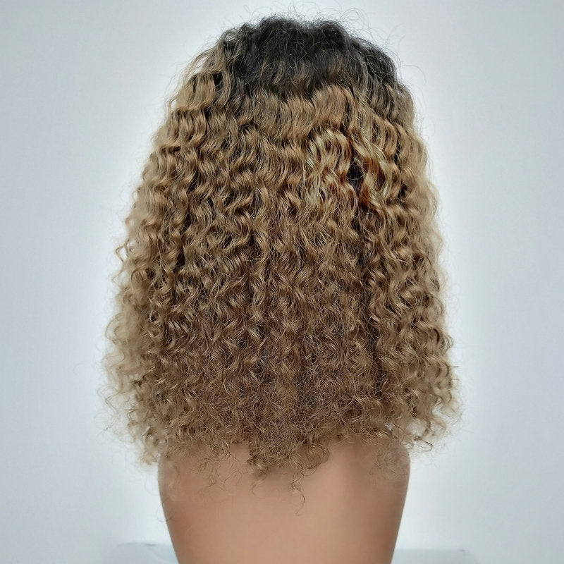 Women's Wavy Short Curly Hair Small Curls Explosive Hairpiece Real Human Hair Wig Wholesale Real Human Hair Wig