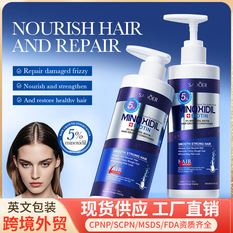 SADOER5%Minoxidil Biotin Hair Growth Conditioner Hair Mask Export