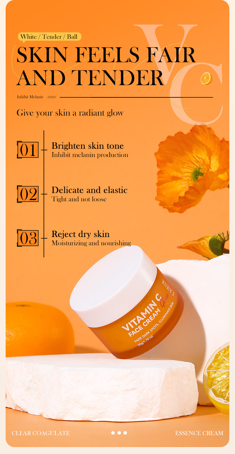 Dimension C Face Cream Moisturizing Repair Brightening Skin Tone Lazy Face Cream Lifting Firming Pore Minimizing VC Essence cream