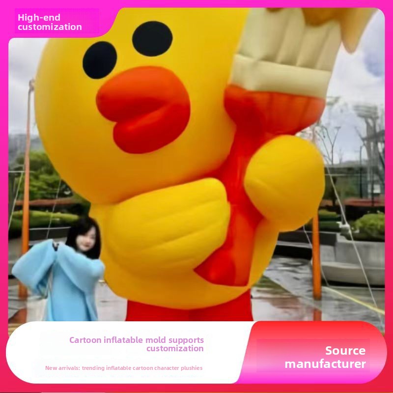 Inflatable Santa Claus Climbing Wall Doll Heart Flower Hot Air Balloon Store Opening Decoration Large Size