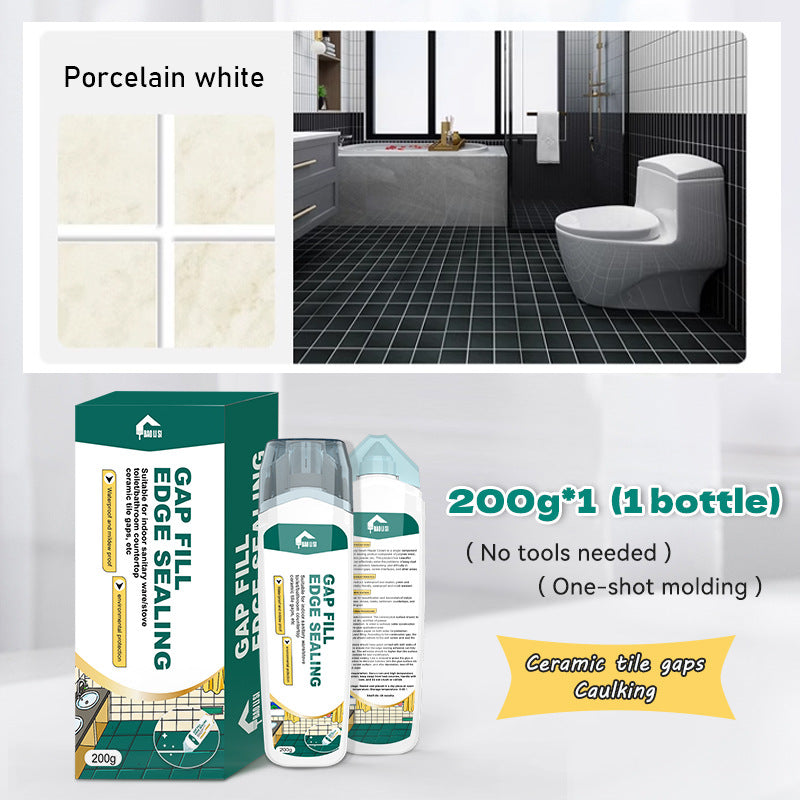 baolisi Aircraft Head Tile Floor Tile Corner Grout Paint Kitchen and Bathroom Sink Toilet Moisture-Proof Grout Agent