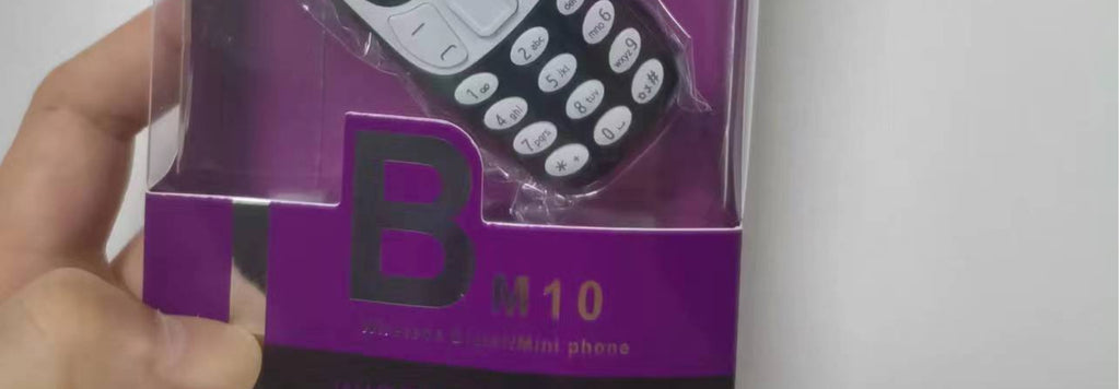 Exclusive Supply BM10Mini Mobile Phone Portable Ultra-long Standby Elderly Phone Non-smart Multi-language Button Small Mobile Phone