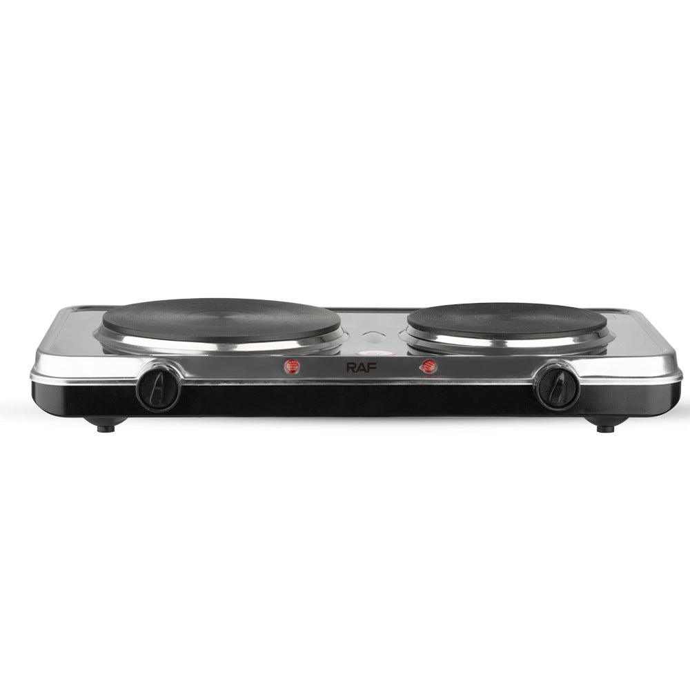 RAF Electric Stove Household Double Burner Electric Stove Temperature Adjustable Small Electric Stove Insulation Heating Electric Stove Wholesale