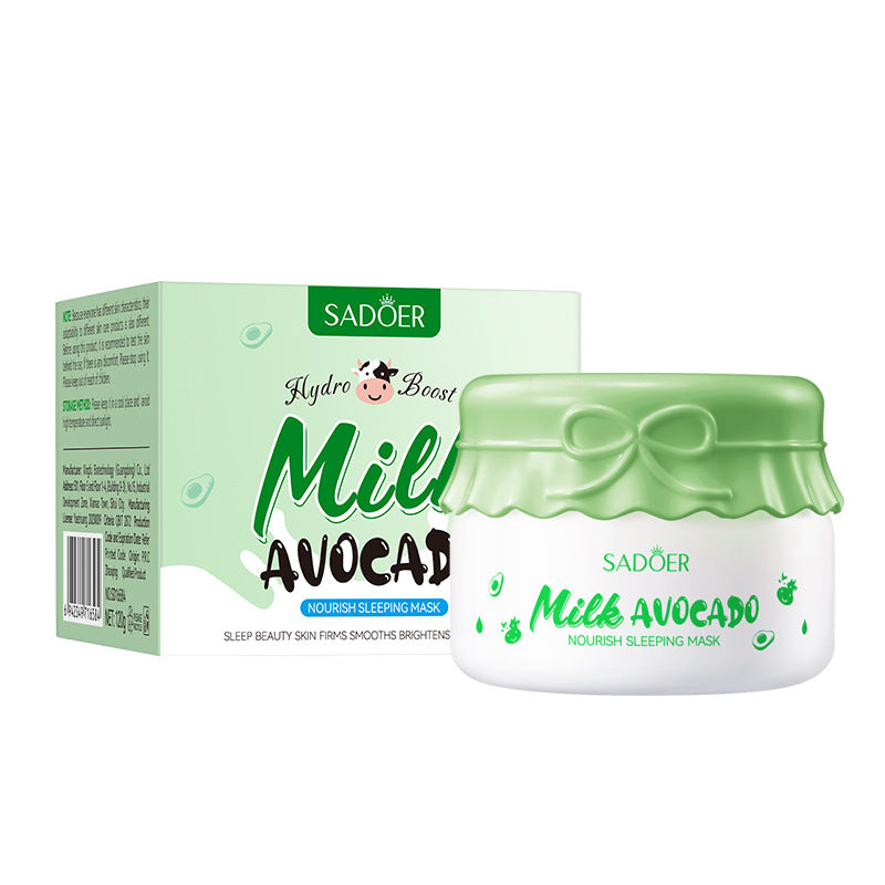 Fruit Mask120gSADOER Milk Nourishing Hydrating Moisturizing Sleeping Mask Cross-Border Wholesale