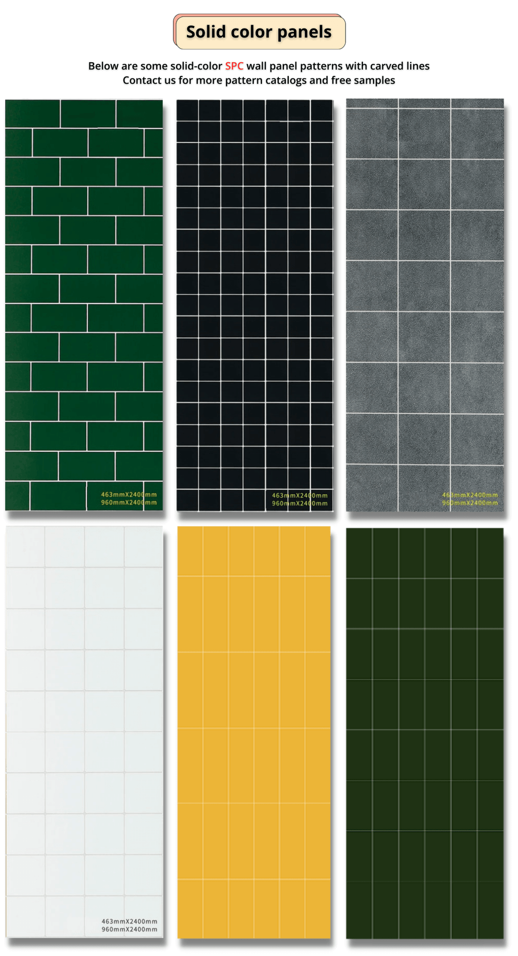 Waterproof Modern Wall Tile Spc Wall Panel for Bathroom