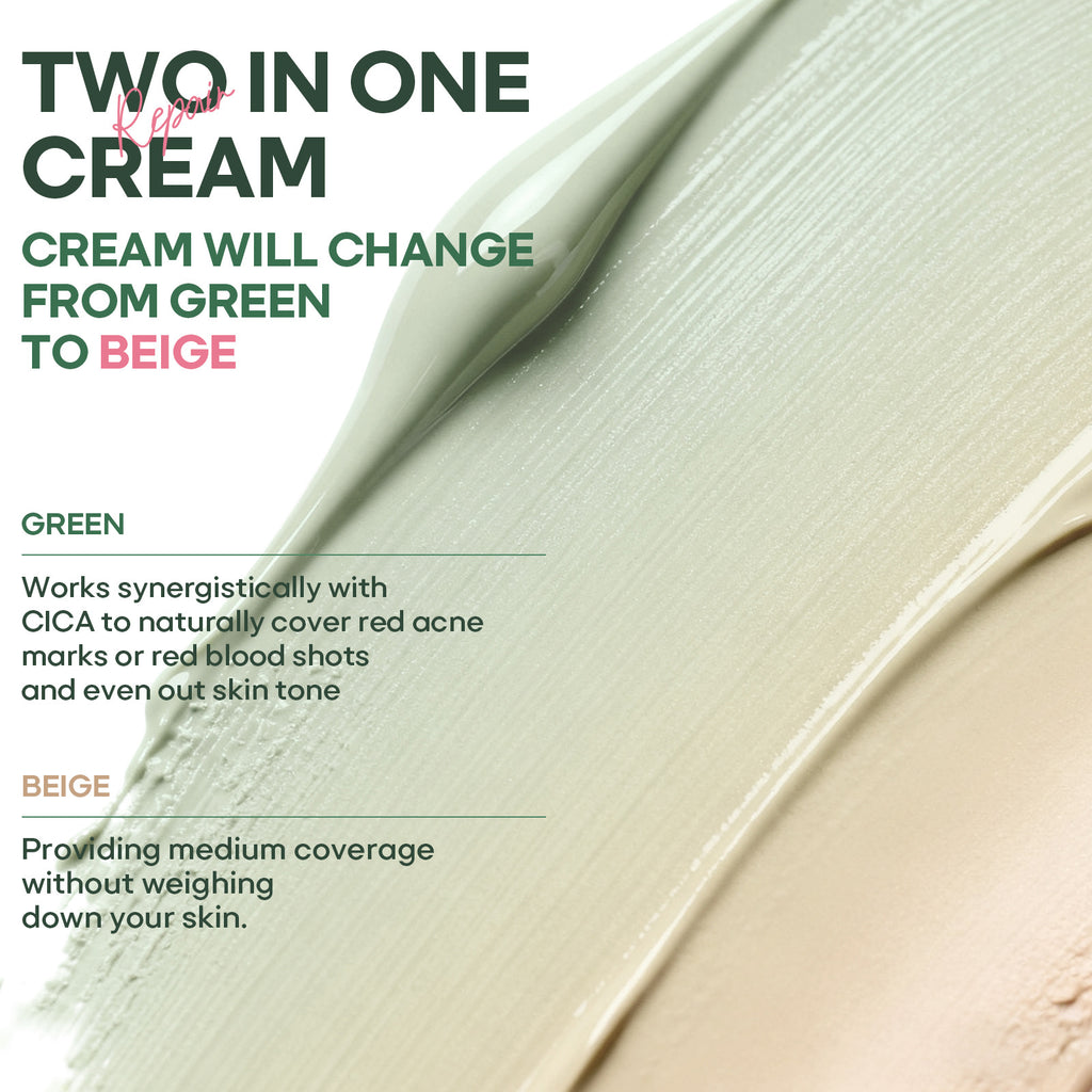 New Centella Asiatica Soothing Repair Essence Cream Corrects Redness and Conceals Skin Tone cica Cream
