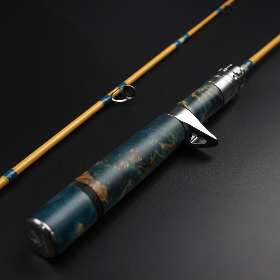 1.4Ultra-light Stream Casting Rod, Soft and Lightweight, Easy to Carry, Four-section Lure Rod for Bass and Panfish Fishing