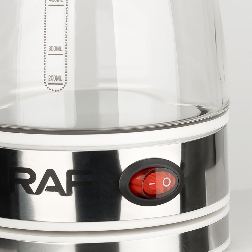 RAF New European Standard Electric Coffee Kettle Water Kettle Heating Transparent Kettle