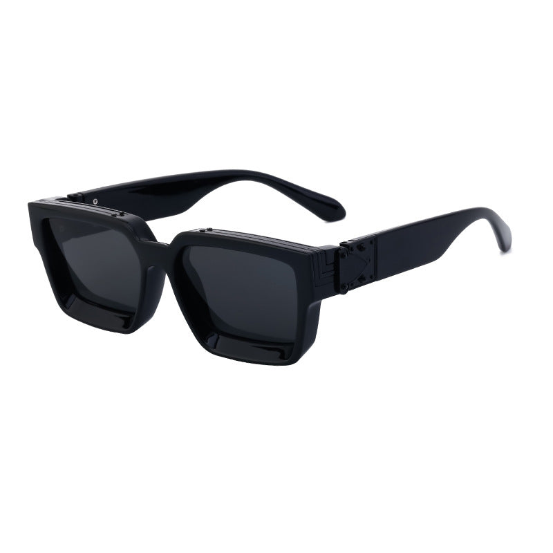 0k Billionaire Style Sunglasses Men Fashion Internet Celebrity Sunglasses Women High-end Glasses Square Frame Sunglasses