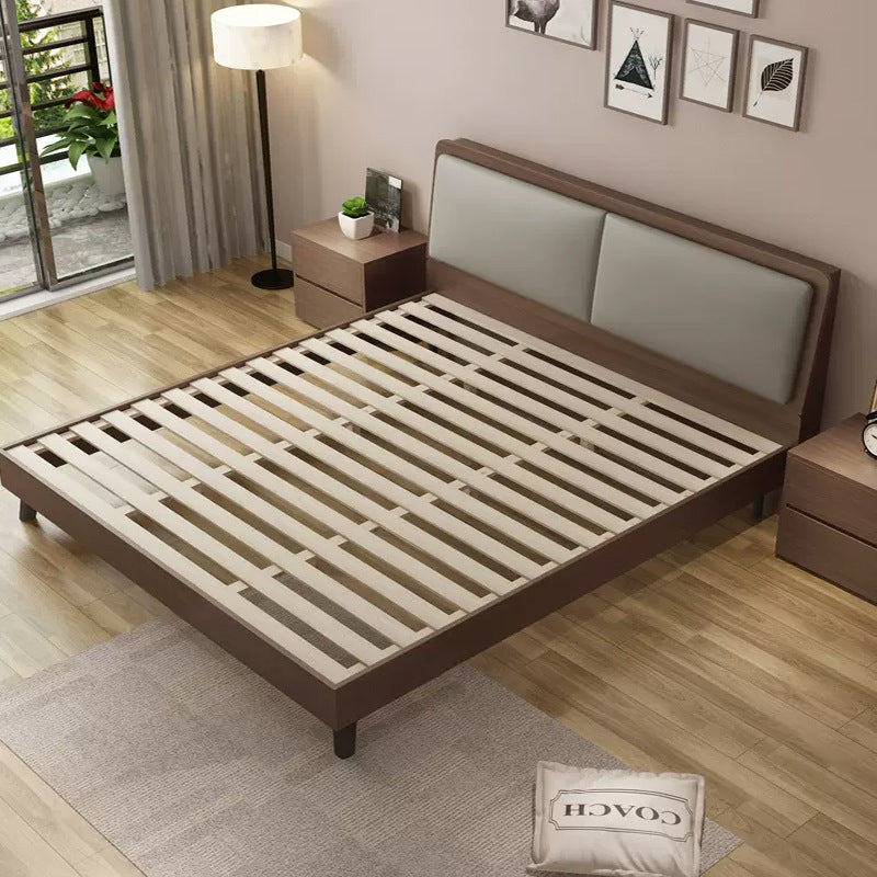 Modern Minimalist Air Pressure High Box Bed Nordic Tatami Bed Home Bedroom Master Double Storage Platform Bed