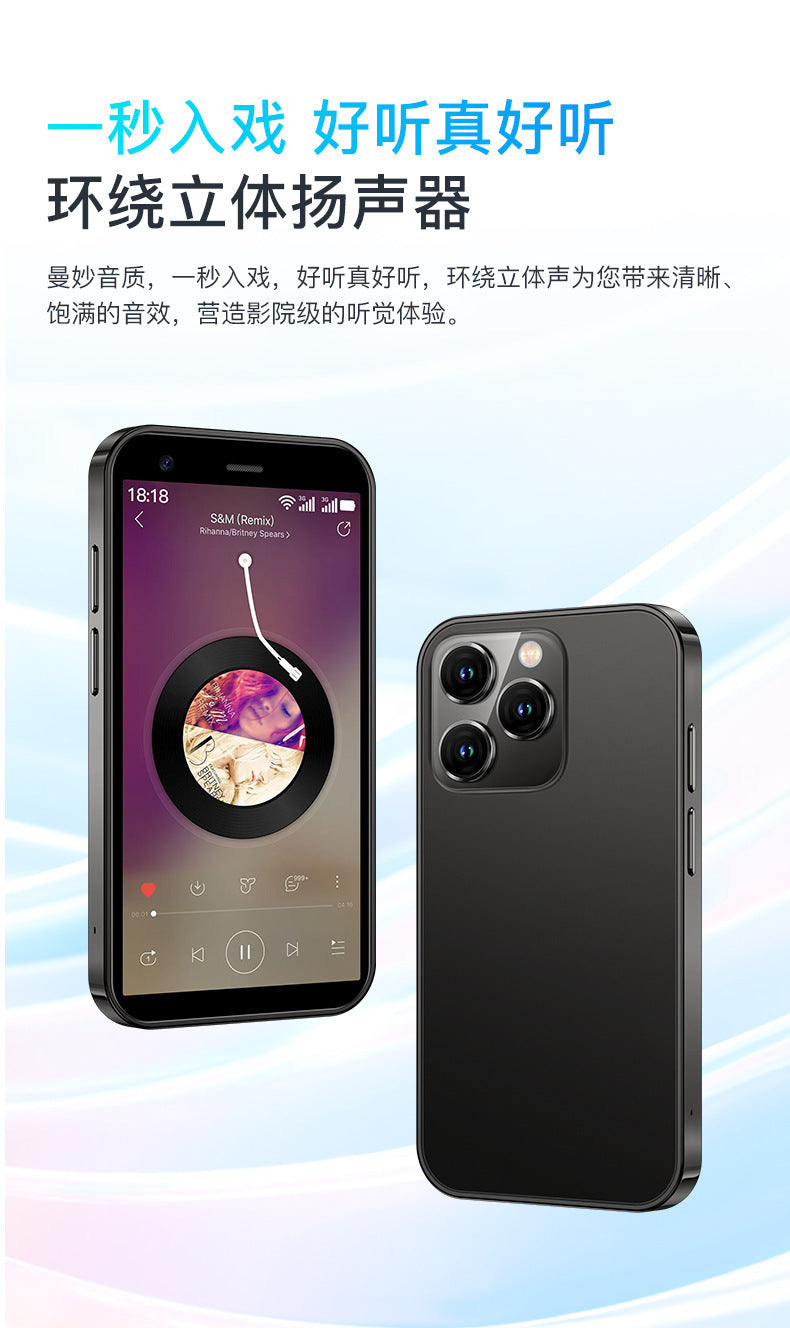 XS15Mini Mobile Phone Ultra Small Pocket Android System Quad-Core Backup Phone Traditional Google Store
