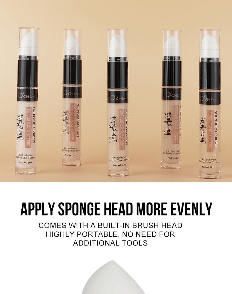 AliExpress Ouqianya Dual-Head Concealer Pen Even Skin Tone Spot Application Cover Spots Acne Marks Wholesale