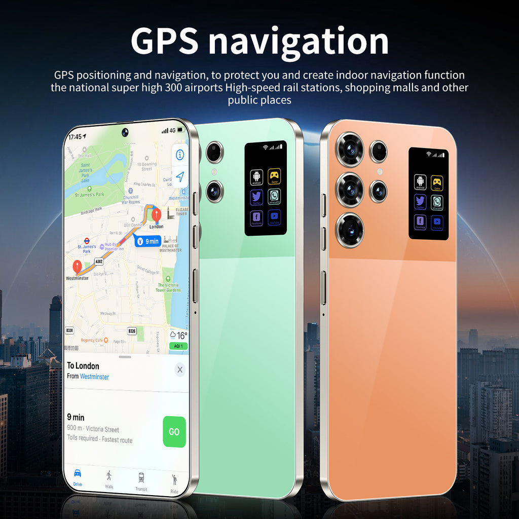 Popular S26 Ultra Mobile Phone16+1TB Android7.3Inch Large Screen Hot Selling on AliExpress