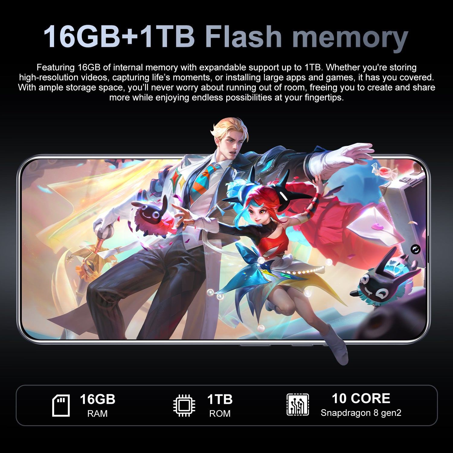 Popular M15 Pro Android Smartphone16+1T Factory Direct Sales Mobile Phone Available