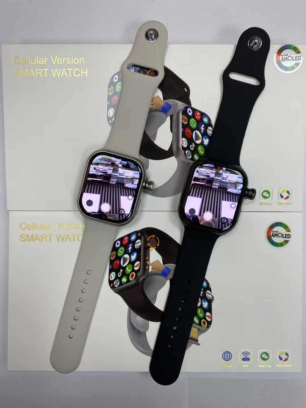 CD20Smart Watch5G Plug-in Card Full Netcom Google Store APP Download Rotating Camera Video